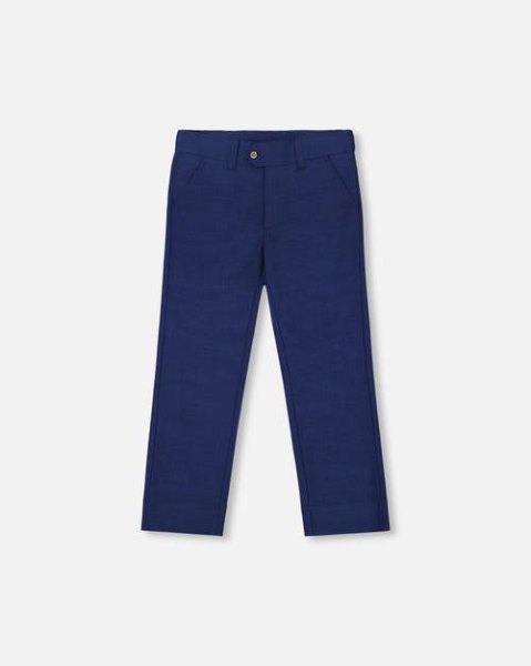 Deux par Deux Button and Zipper Classic Pants in at Nordstrom
