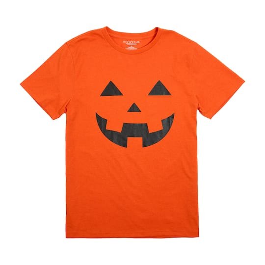 Jack-o-Lantern Face Adult T-Shirt By Bioworld | Michaels