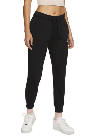 Nike Sportswear Club Fleece Joggers in 010 Black/white at Nordstrom Rack, Size