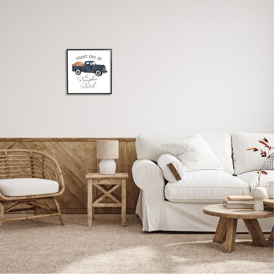 Stupell Industries Pumpkin Framed Giclee Art in | x | Michaels