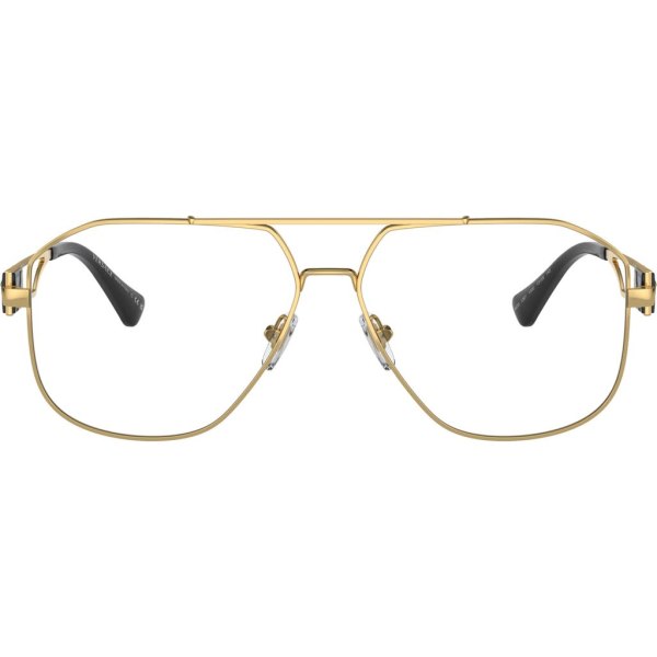 Versace 59mm Pilot Optical Glasses in Gold at Nordstrom