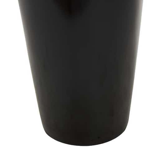 50 Black Fiberglass Minimalistic Floor Decorative Vase By Ivory And Iris | Michaels
