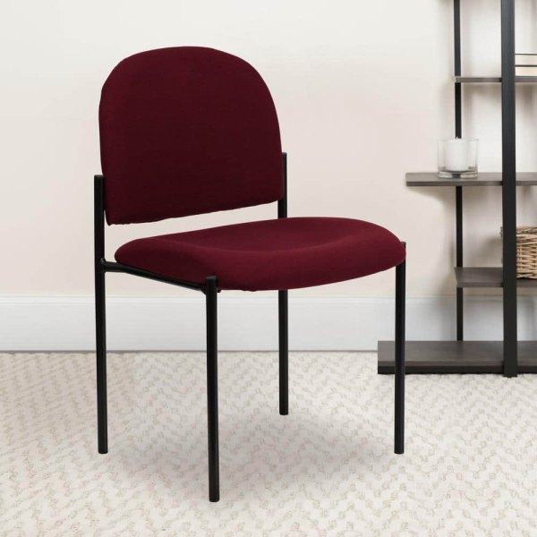Fabric Stackable Chair in Brown
