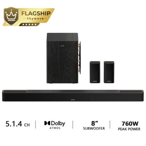 Ultimea Skywave Series, 5.1.4ch Sound Bar with Dolby Atmos in Black at Nordstrom