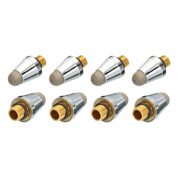 Unique Bargains - 8pcs 5mm Fine Stylus Pen Fiber Tips Universal Replacement M5 for Stylus Pen Capacitive Touch Screen Devices - Silver