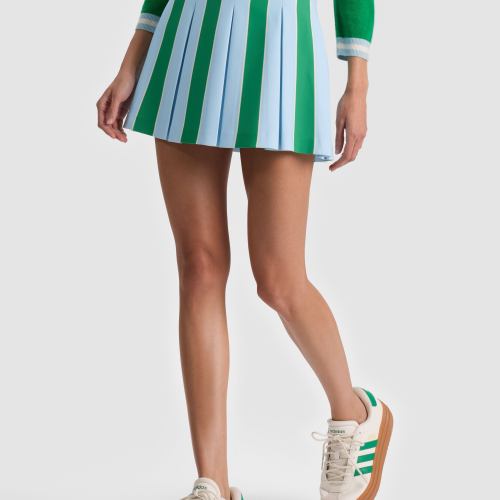 Emilie Mini Skirt Hrlom Stripe Crolna Blu/Grn Ap