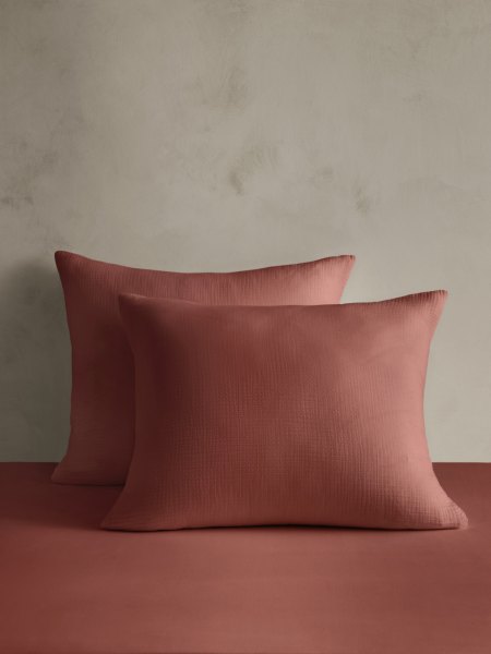 Organic Cotton Gauze Shams