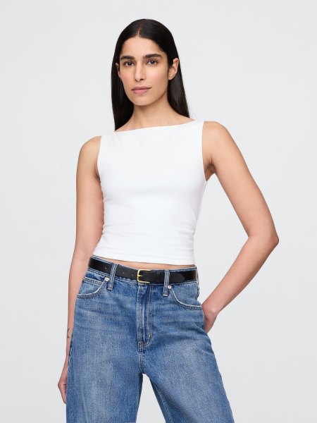 CloseKnit Jersey Crop Top