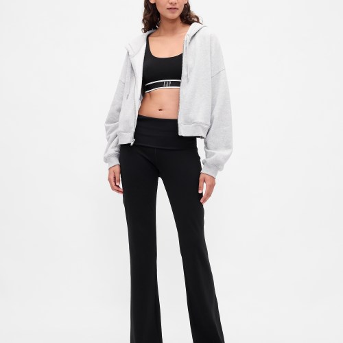 GapFit Smooth Foldover Mini Flare Leggings