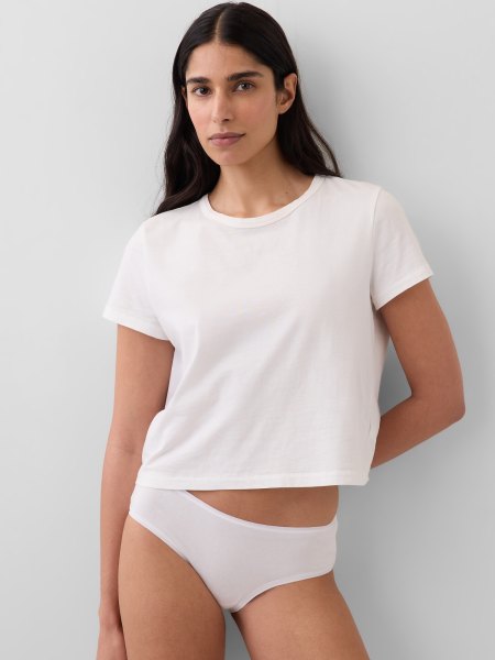 Organic Stretch Cotton Hipster