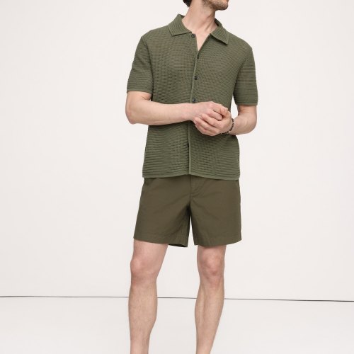 The Weekender Pull-On Short in Cotton