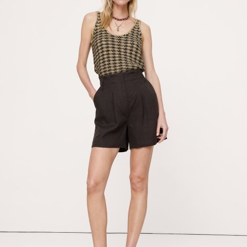 Coastal Cotton V-Neck Sweater Tank