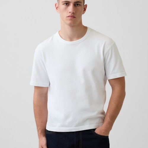 Adult Heavyweight Crop T-Shirt