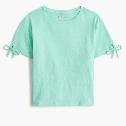 Girls bow-sleeve tee