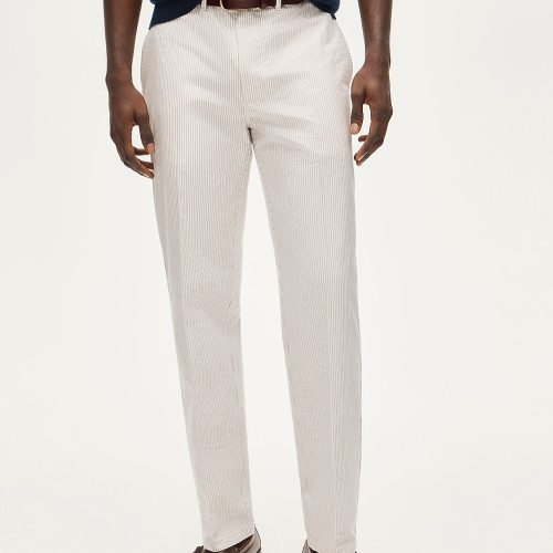 Classic-fit oxford creased trouser