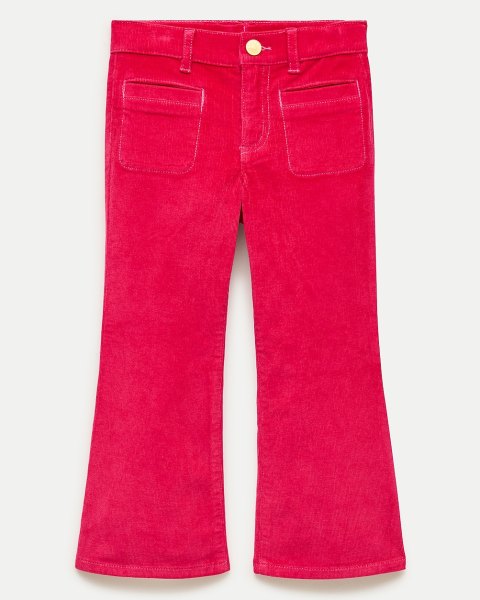 Girls flare corduroy pant