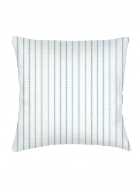 Anaya French Stripe Linen Euro Pillow with Down Alternative Insert in at Nordstrom, Size 26X26