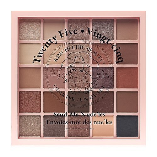 KimChi Chic Beauty Twenty Five Palette - 02 Send Me NudeLes, One Size, Multiple Colors