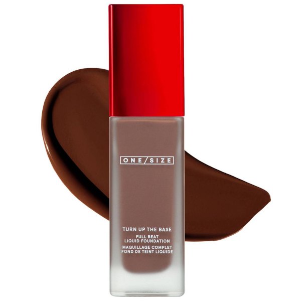 ONE/SIZE by Patrick Starrr Turn Up the Base Full Beat Waterproof Liquid Foundation, Size: 1 FL Oz, Dark Deep 65 Nr