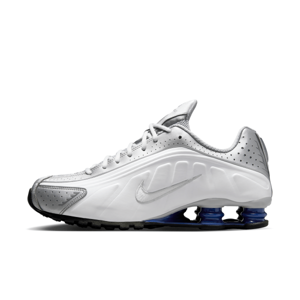 Nike Mens Shox R4 Shoes in White | HQ1988-102