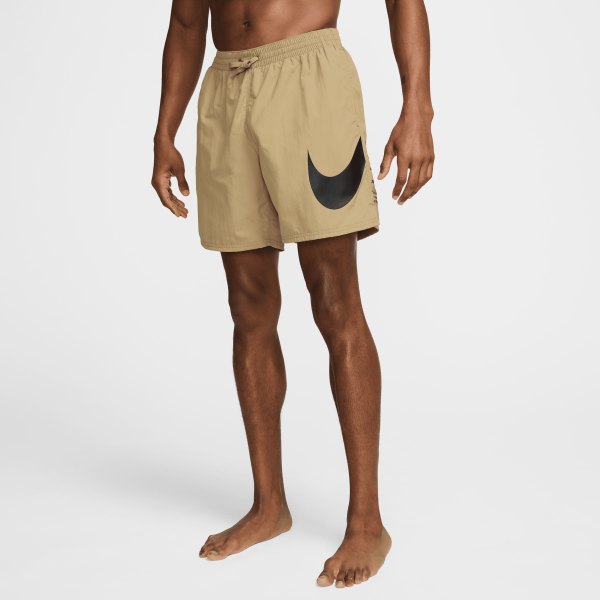 Nike Mens Swim Breaker 7 Volley Short in Brown