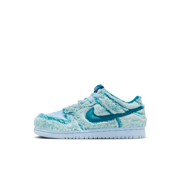 Nike Dunk Low Little Kids Shoes in Blue | IM7170-441