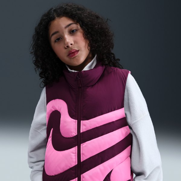 Nike Sportswear Big Kids Loose in Red