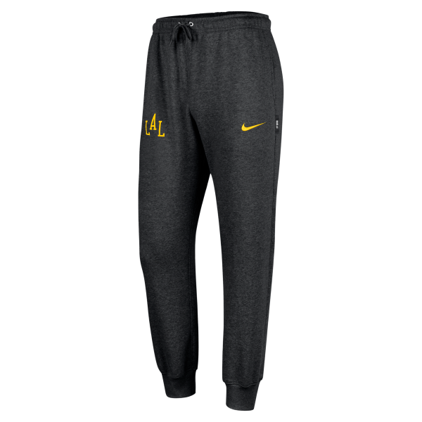 Los Angeles Lakers City Edition Nike Mens NBA Club Fleece Jogger Pantsin Black | HQ5479-010