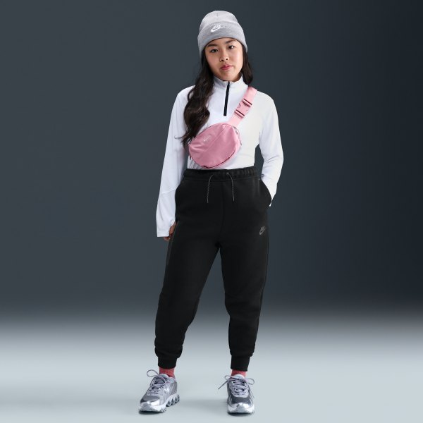 Unisex Nike Sportswear Tech Fleece Girls Jogger Pants (Extended Size) in Black | HV9090-010