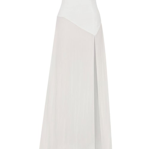ILA THE BRAND Exclusive Christina Satin-Chiffon Maxi Dress – Moda Operandi