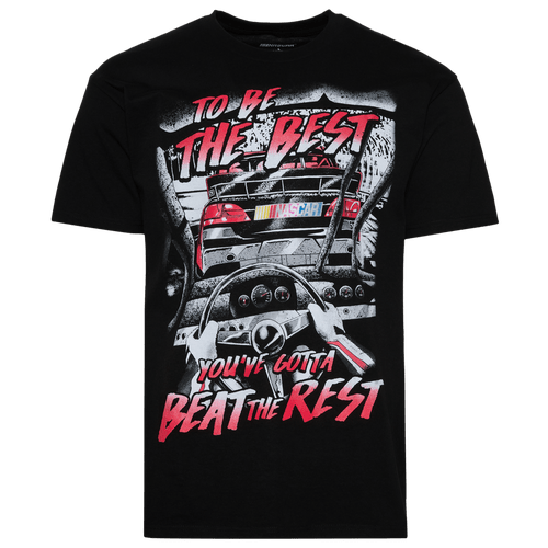 Graphic Tees Mens Nascar T-Shirt Black