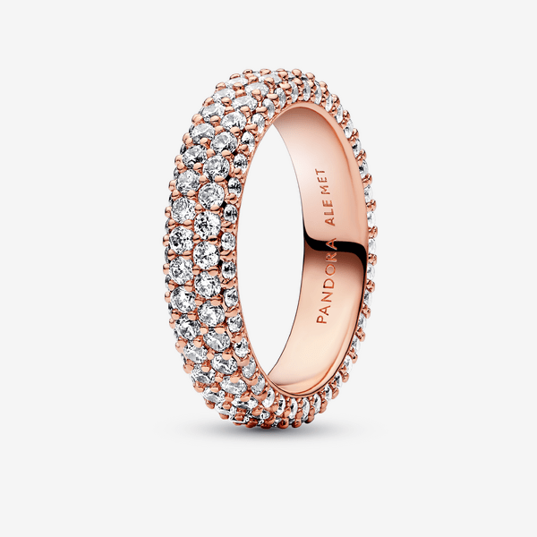 Pandora Timeless Pav Double-row Ring