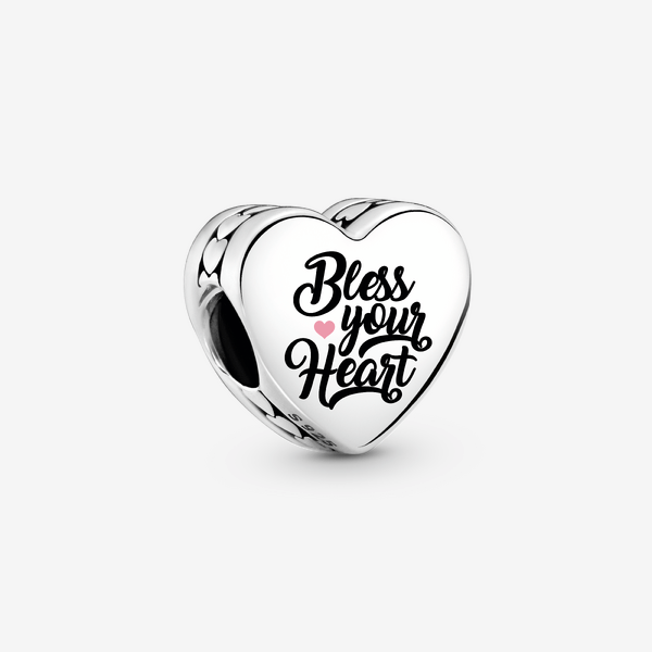 Pandora Bless Your Heart Charm