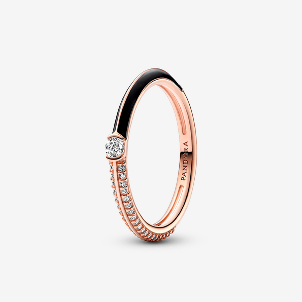 Pandora FINAL SALE Pandora ME Pav Black Dual Ring