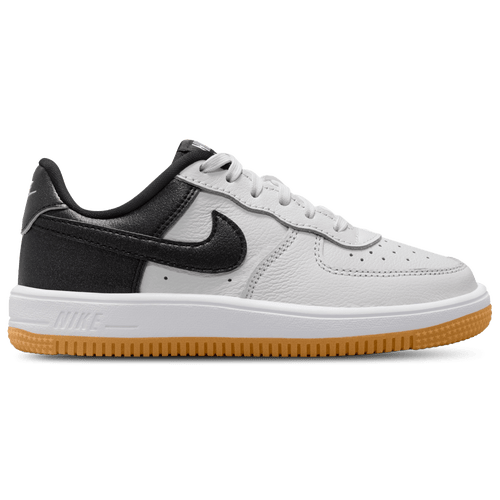 Nike Boys Force 1 Low Lv8 5 Lace-Up Basketball Shoes Summit White Black Grey