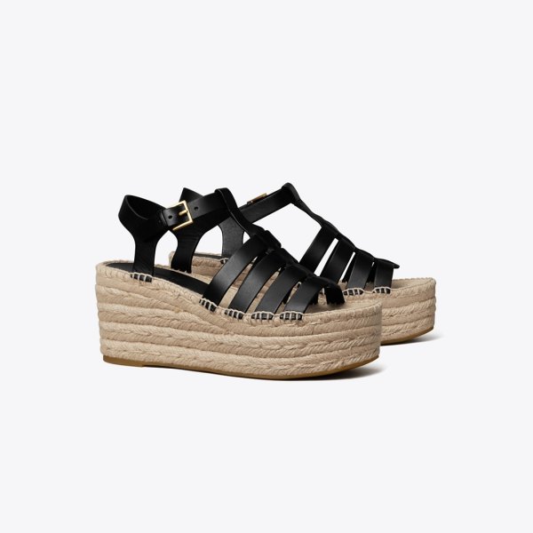 Tory Burch Fisherman Espadrille Wedge