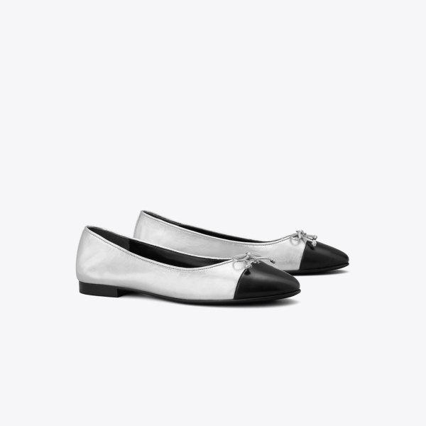 Tory Burch Cap-Toe Ballet