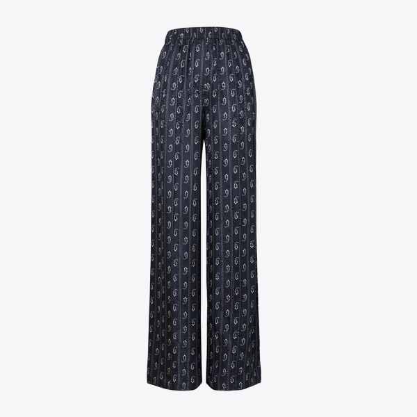 Tory Burch Relaxed-Fit Jacquard Pants