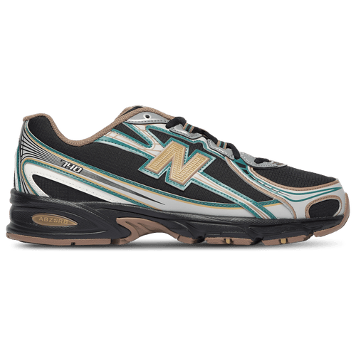 New Balance Mens 740 – Running Shoes – Black / Brown / Silver
