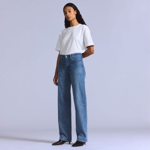 Levis Boyfriend Mid Rise Womens Jeans
