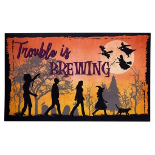 Trouble is Brewing Doormat – Hocus Pocus by Spirit Halloween