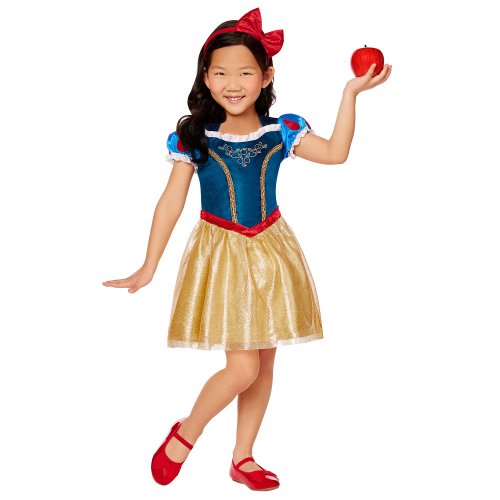 Toddler Snow White Costume – Disney Princess, Blue/Yellow, Small – Spirit Halloween