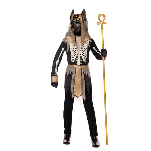 Kids Anubis Costume, Black/Gold, Spirit Halloween