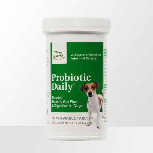 Terry Naturally Animal Health Probiotic Daily Dog Supplement, 60 count