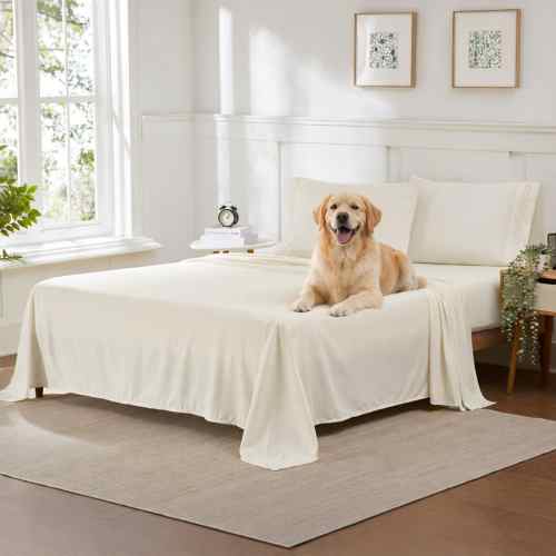 Sweet Home Collection Ultra Soft Series Double Brushed Microfiber Sheet