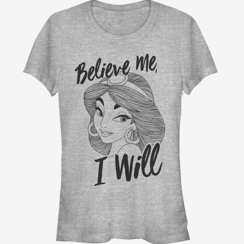 Disney Jasmine Believe Me Girls T-Shirt