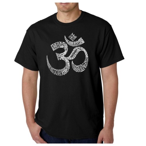La Pop Art Mens Word Art T-Shirt