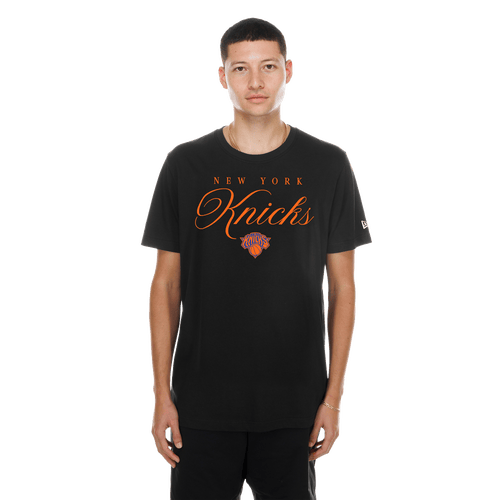 New Era Mens New York Knicks NBA New York Knicks Eastern Conference Graphic T Black