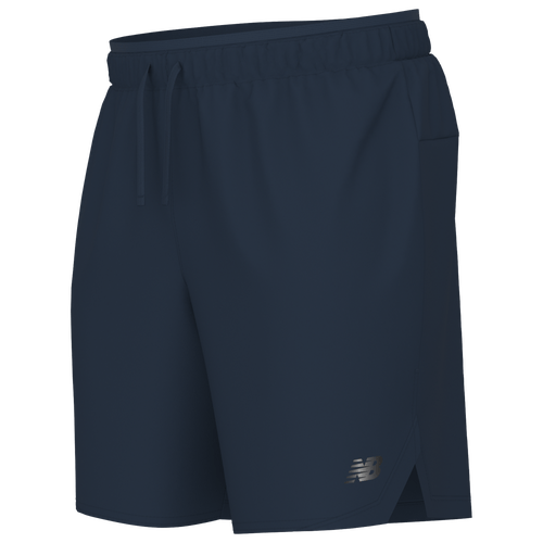 New Balance Mens RC Essential 7 Inch Shorts – – Navy