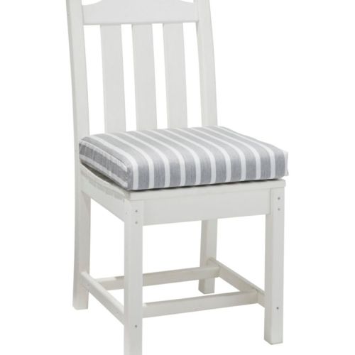 Casco Bay All-Weather Armless/Folding Chair Cushion, Stripe Sunbrella L. L.Bean